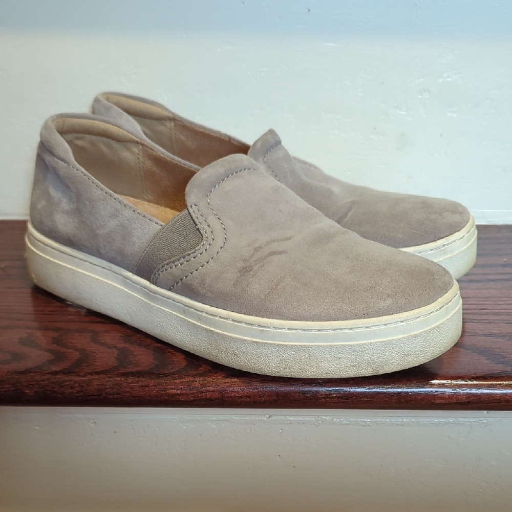 Gray Suede NaturalizeR Carly Slip On Sneaker